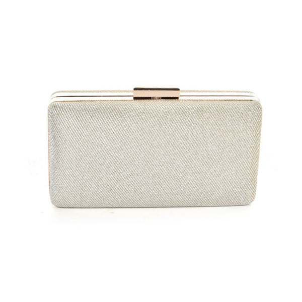 Shimmer evening clutch