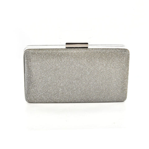 Shimmer evening clutch