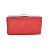Shimmer evening clutch