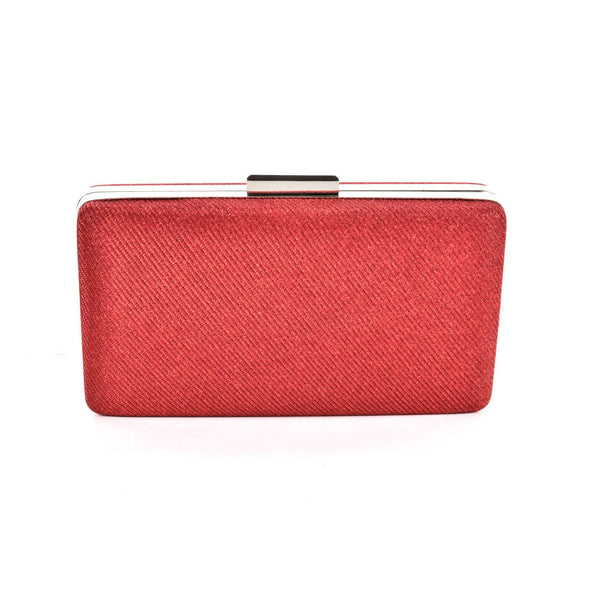 Shimmer evening clutch