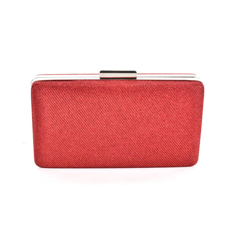 Shimmer evening clutch
