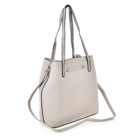 Rucksack style studded handbag