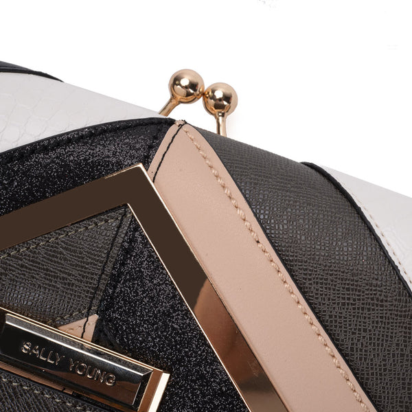 Sally Young Patchwork Stripe Purse