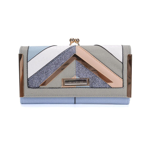 Sally Young Patchwork Stripe Purse