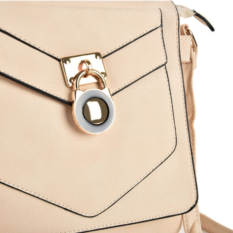 Boxy crossbody bag with buckle detail