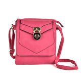 Boxy crossbody bag with buckle detail