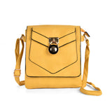 Boxy crossbody bag with buckle detail