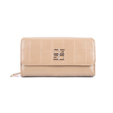 New Women Embossed Flag Long Purse