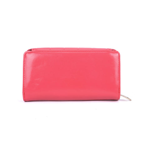 New Women Embossed Flag Long Purse