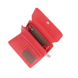 New Women Embossed Flag Long Purse