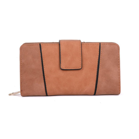 Patchwork Long Card Purse