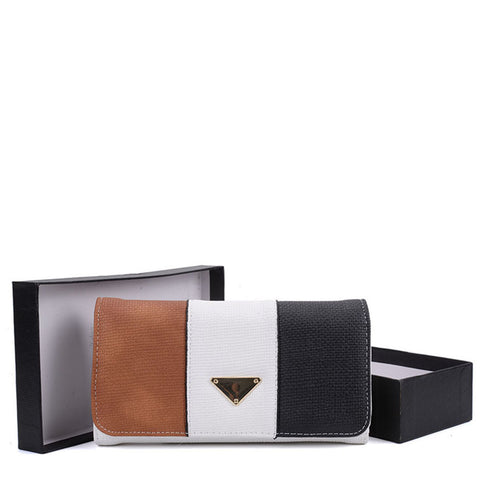 Watermelon Red - Fashion Lady Patchwork Purse